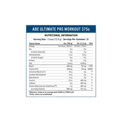 Applied Nutrition ABE Slush Puppie® Red & Blue Mix 375g