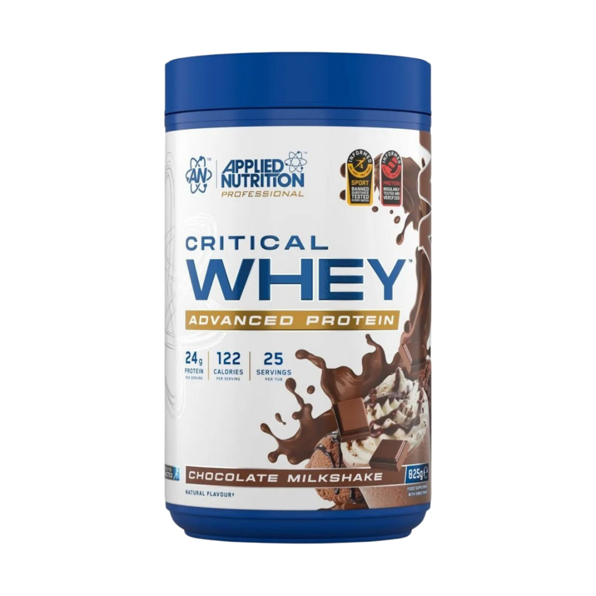 Applied Nutrition Critical Whey Chocolate Milkshake 825g