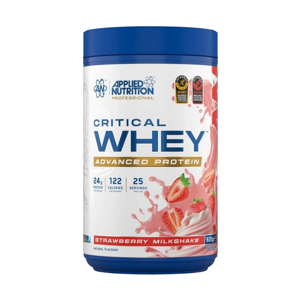 Applied Nutrition Critical Whey Strawberry Milkshake 825g