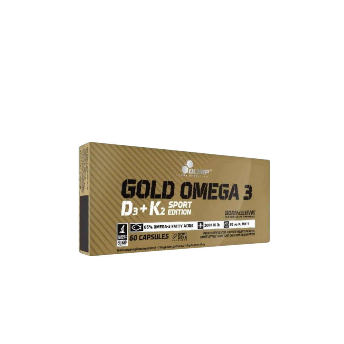 Olimp Gold Omega 3 D3+K2 Sport edition 60 caps
